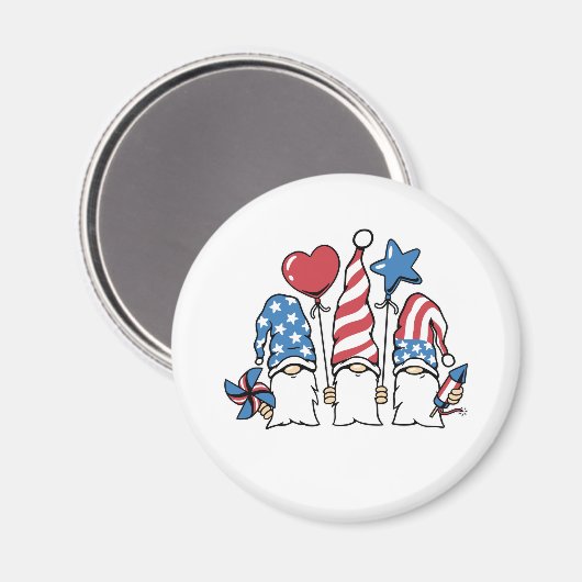 4 juli magneet (Voorkant / Achterkant)