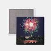 4 juli-magneet magneet (Voorkant / Achterkant)