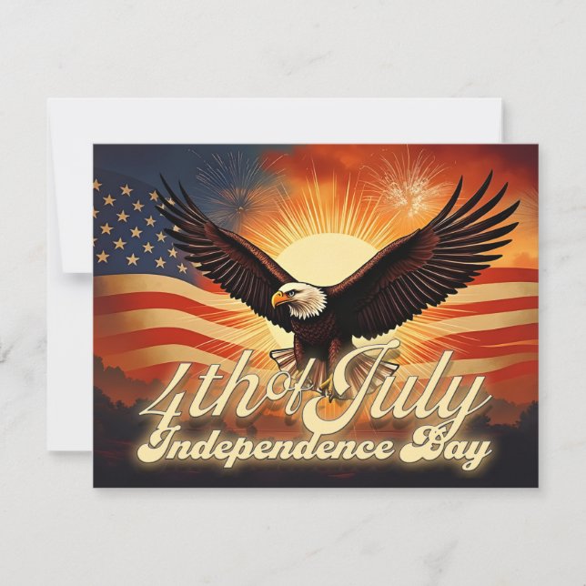 4 juli – Majestic Eagle & Fireworks Tribute🦅 (Voorkant)