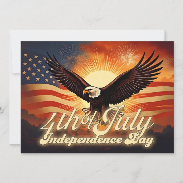 4 juli – Majestic Eagle & Fireworks Tribute🦅 (Voorkant)