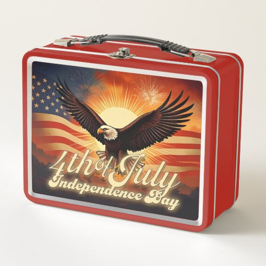 4 juli – Majestueuze Adelaar & Vuurwerk Tribut🦅 (Voorkant)