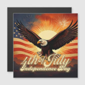 4 juli – Majestueuze Adelaar & Vuurwerk Tributo🦅 (Voorkant / Achterkant)