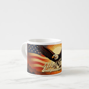 4 juli – Majestueuze Adelaar & Vuurwerk Tributo🦅 Espresso Kop