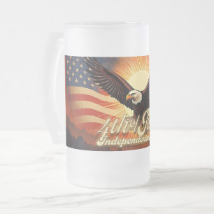 4 juli – Majestueuze Adelaar & Vuurwerk Tributo 🦅 Matglas Bierpul