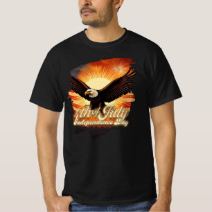 4 juli – Majestueuze Adelaar & Vuurwerk Tributo🦅 T-shirt