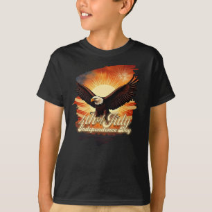 4 juli – Majestueuze Adelaar & Vuurwerk Tributo🦅 T-shirt
