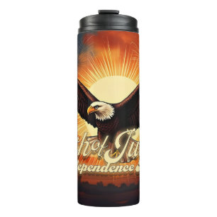 4 juli – Majestueuze Adelaar & Vuurwerk Tributo🦅 Thermosbeker