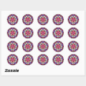 "4 juli" Mandala Stickers (Vel)