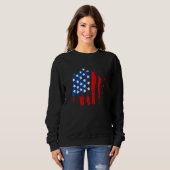 4 juli Mannen Shirt graffiti op 4 juli Shirt (Voorkant volledig)
