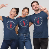 4 juli Matching Family Seafood Boil Custom T-shirt