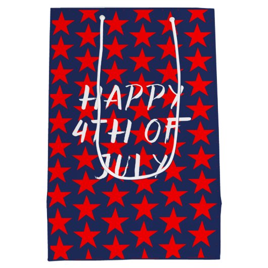 4 juli medium cadeauzakje (Achterkant)