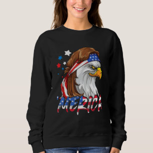 4 juli Merica Eagle Mullet Verenigde Staten - Amer Trui