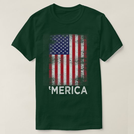 4 juli Merica T-shirt (Design voorkant)