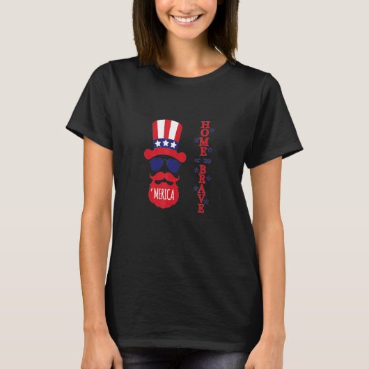 4 juli , merica , thuis van de dijk , 4 juli t-shirt (Voorkant)