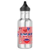 4 juli mok met Amerika Ya'll Waterfles (Rechts)