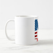 4 juli Monogram gepersonaliseerde koffie-Mok Koffiemok (Links)