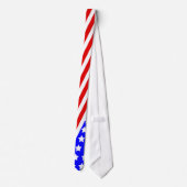 4 juli Necktie, Amerikaans Stropdas van de Vlag (Achterkant)