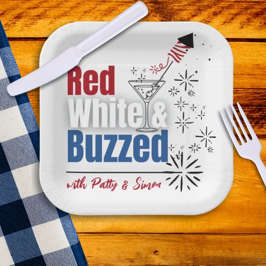 4 juli of Memorial Day papieren bord