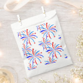 4 juli Onafhankelijkheid Vuurwerksterren Bedankzakje (Geknipt)