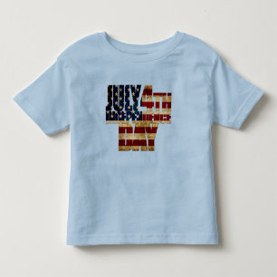 4 juli Onafhankelijkheidsdag 002 Kinder Shirts