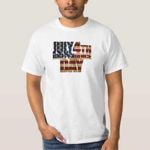 4 juli Onafhankelijkheidsdag 002 T-shirt
