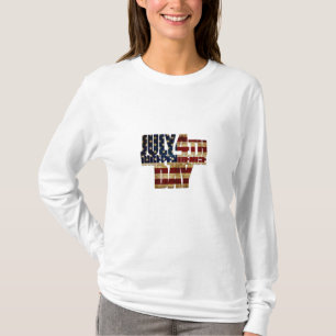 4 juli Onafhankelijkheidsdag 002 T-shirt