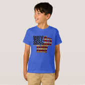 4 juli Onafhankelijkheidsdag 002 T-shirt (Voorkant volledig)