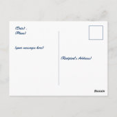 4 juli Onafhankelijkheidsdag Amerikaanse adelaar Briefkaart (Achterkant)