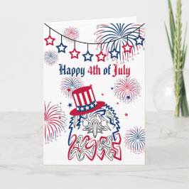 4 juli Onafhankelijkheidsdag Amerikaanse Adelaar Kaart