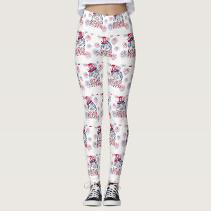 4 juli Onafhankelijkheidsdag Amerikaanse adelaar Leggings