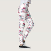 4 juli Onafhankelijkheidsdag Amerikaanse adelaar Leggings (Rechts)