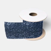 4 juli Onafhankelijkheidsdag Blauwe Glitterlint Satijnen Lint (Spoel)