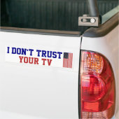 4 juli Onafhankelijkheidsdag cadeaus Bumpersticker (Op Truck)