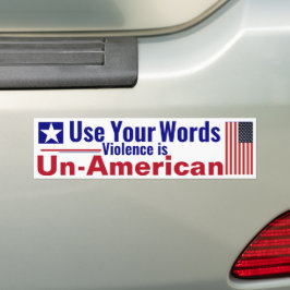 4 juli Onafhankelijkheidsdag cadeaus Bumpersticker