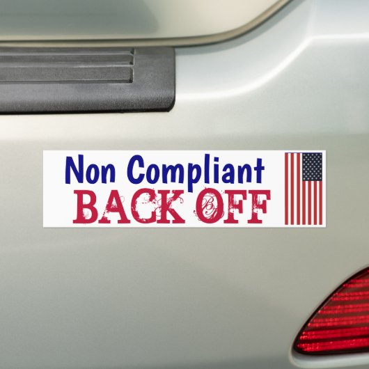 4 juli Onafhankelijkheidsdag cadeaus Bumpersticker (Op auto)