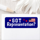 4 juli Onafhankelijkheidsdag cadeaus Etiket (Insitu)