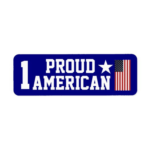 4 juli Onafhankelijkheidsdag cadeaus Etiket (Voorkant)