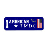 4 juli Onafhankelijkheidsdag cadeaus Etiket (Voorkant)