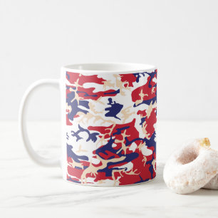 4 juli, Onafhankelijkheidsdag, Camouflage Beige Koffiemok