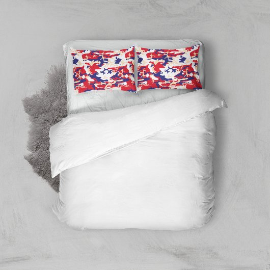 4 juli, Onafhankelijkheidsdag, Camouflage Beige Kussensloop