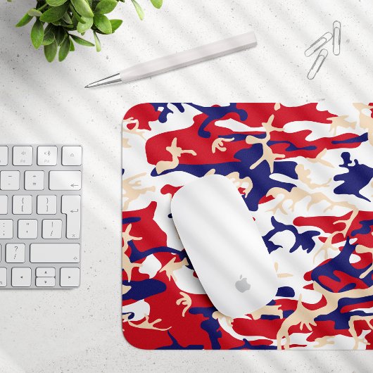 4 juli, Onafhankelijkheidsdag, Camouflage Beige Muismat