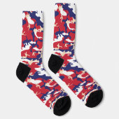 4 juli, Onafhankelijkheidsdag, Camouflage Beige Sokken (Rechts)