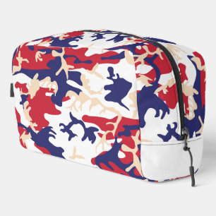 4 juli, Onafhankelijkheidsdag, Camouflage Beige Toilettasje