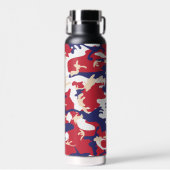 4 juli, Onafhankelijkheidsdag, Camouflage Beige Waterfles (Voorkant)