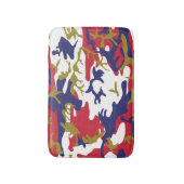 4 juli, Onafhankelijkheidsdag, Camouflage Goud Badmat (Voorkant Verticaal)