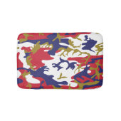 4 juli, Onafhankelijkheidsdag, Camouflage Goud Badmat (Voorkant)