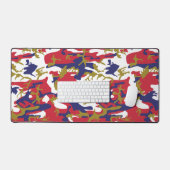 4 juli, Onafhankelijkheidsdag, Camouflage Goud Bureaumat (Keyboard & Muis)