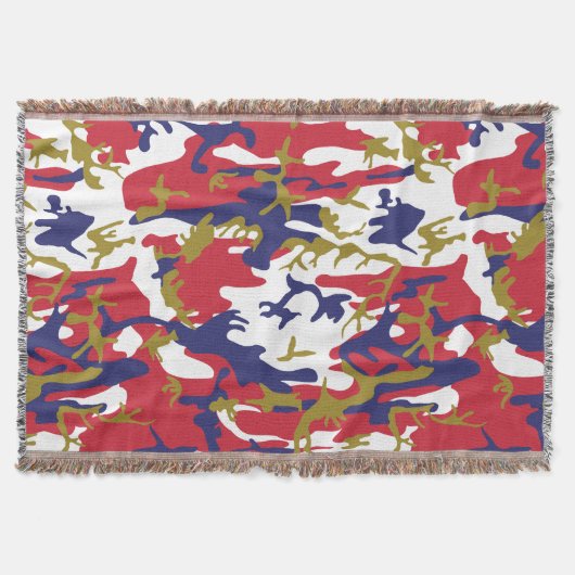 4 juli, Onafhankelijkheidsdag, Camouflage Goud Deken (Voorkant)