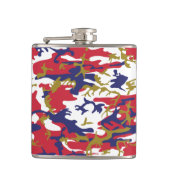 4 juli, Onafhankelijkheidsdag, Camouflage Goud Heupfles (Voorkant)