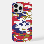 4 juli, Onafhankelijkheidsdag, Camouflage Goud iPhone Hoesje (Achterkant)